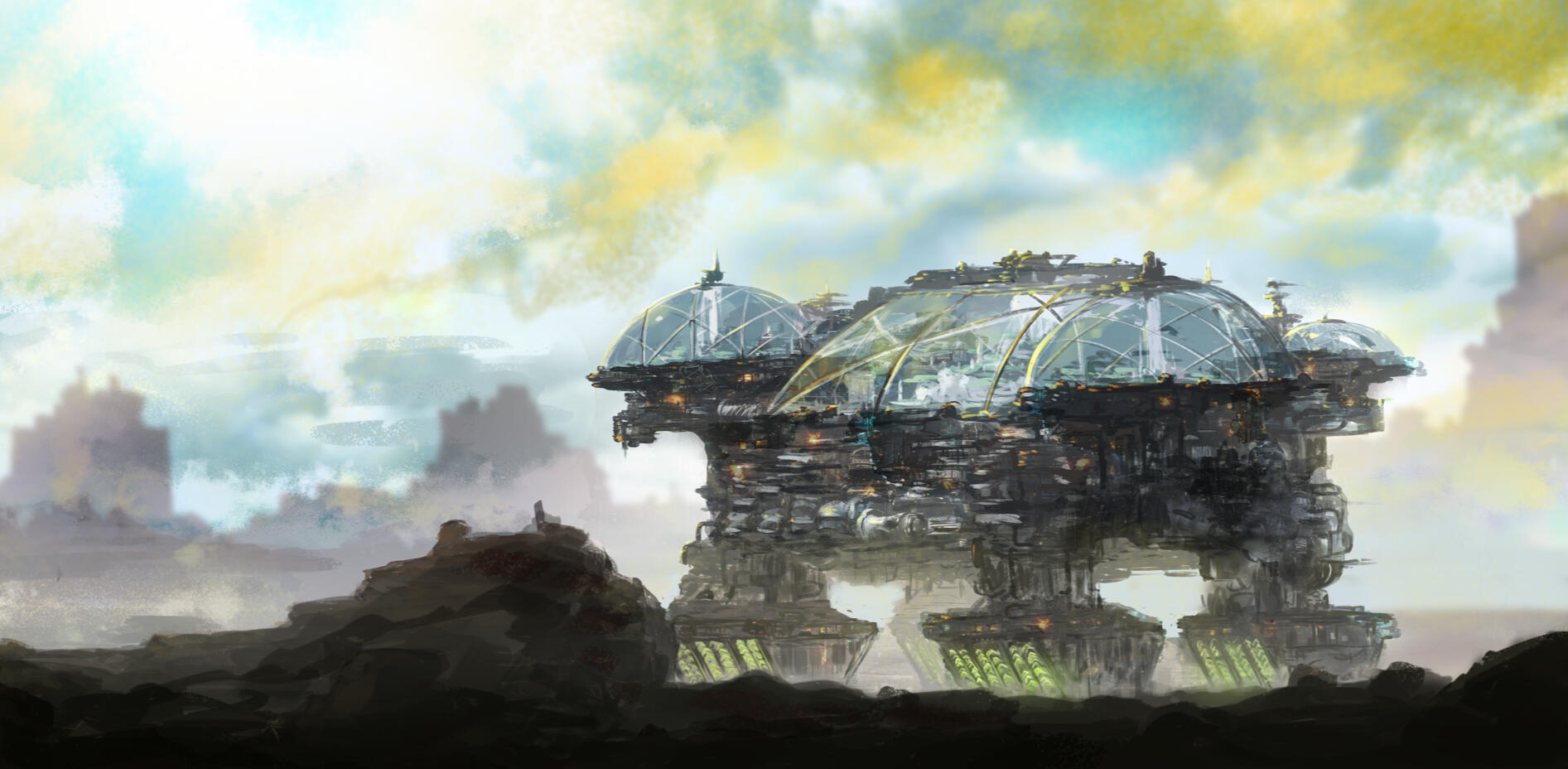 World of Jewel Environment Concept